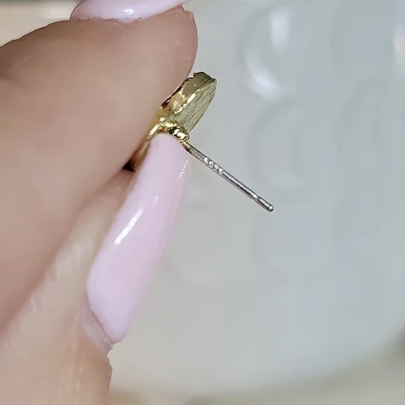 Minnie MicroCrystal Shimmer Stud Earrings, S925 - Picture 7 of 8